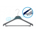 Вешалка костюмная с нанесением флока Вешалка костюмная с нанесением флока