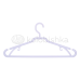 Вешалка плательная 004 42 размер Вешалка плательная 004 42 размер